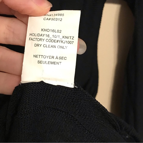 For Love & Lemons Knitz Simone Lace Up Bodysuit in Black Size Small - Picture 8 of 8